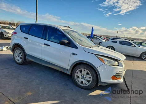 2016 Ford Escape S from USA, damaged, VIN 1FMCU0F77GUA09573